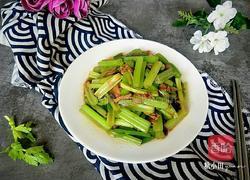 清炒芹菜的做法图解12