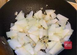 虾皮炒冬瓜的做法图解3