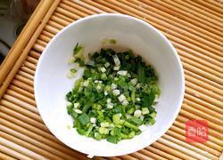 葱花火腿花卷的做法图解2