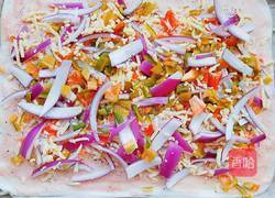 培根披萨的做法图解7