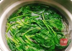 菠菜鸡蛋羹的做法图解2