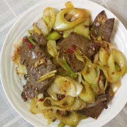 爆炒嫩肝的做法[图]