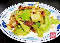 手撕包菜的做法图解4