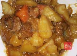 土豆红烧肉的做法图解7