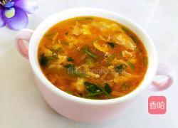西红柿蛋花汤的做法图解16