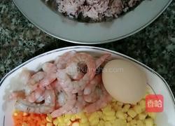 玉米虾仁蛋炒饭的做法图解1