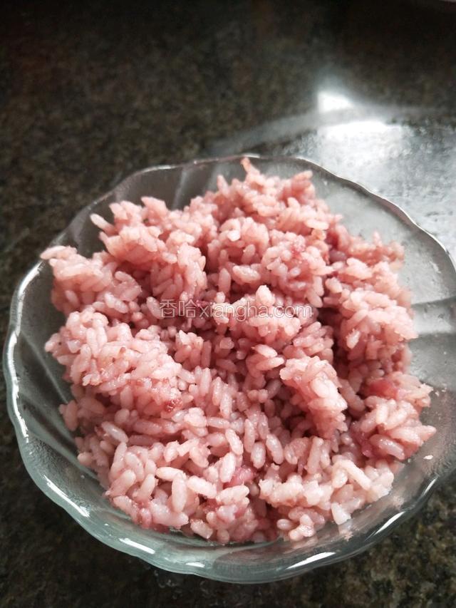 紫薯香米饭