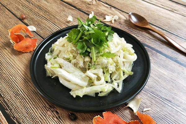 醋溜白菜丝