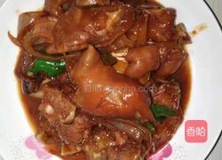 腊八蒜烧猪蹄的做法图解7
