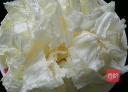 大白菜炒肉的做法图解3