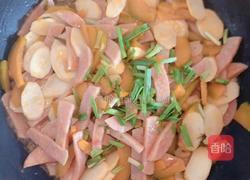 火腿炒山药南瓜的做法图解9