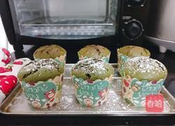 抹茶小蛋糕的做法图解14