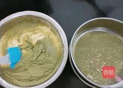 抹茶小蛋糕的做法图解7