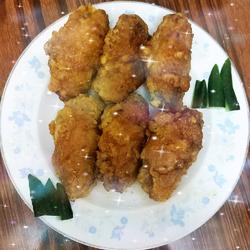 黄山奇石（香酥蒜香鸡翅）的做法[图]