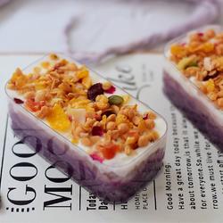 紫薯芋泥酸奶盒子