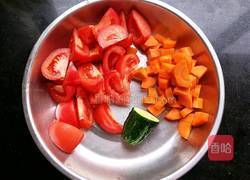 咖喱番茄烩锅饼的做法图解2