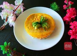 三丁蒸蛋糕的做法图解19