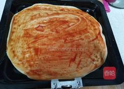 菠萝黄桃水果披萨的做法图解4