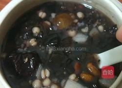 黑六宝山药粥的做法图解6