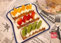 水果奶油土司片的做法图解9