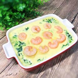 菠菜虾仁鸡蛋羹的做法[图]
