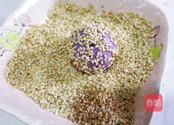 芝士紫薯麻球的做法图解9