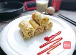 萝卜丝蛋饼~全方位营养的做法图解9
