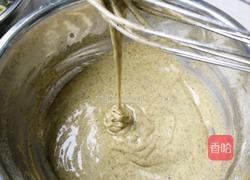 下午茶#8寸芝麻戚风蛋糕的做法图解6