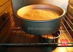 下午茶#8寸芝麻戚风蛋糕的做法图解16