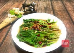 蚝油生菜的做法图解12