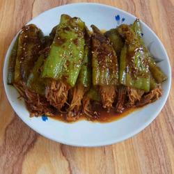 烧烤味尖椒金针菇的做法[图]