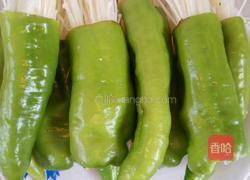 烧烤味尖椒金针菇的做法图解3