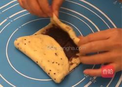 #下午茶#黑芝麻豆沙吐司的做法图解7