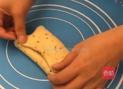 ＃下午茶＃黑芝麻豆沙吐司的做法图解8