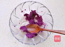 紫薯麻团的做法图解3