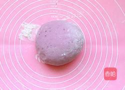紫薯发面饼的做法图解5