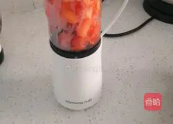 Illustration of how to make tomato egg pancake 2