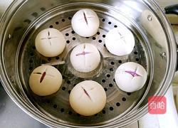 紫薯开花馒头的做法图解14