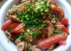 Illustration of how to cook carrot sausage 12