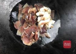 腊肉炒莴笋的做法图解4