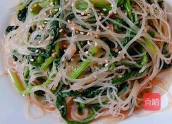 凉拌菠菜粉丝的做法图解7