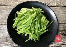 毛芹炒土豆丝的做法图解3