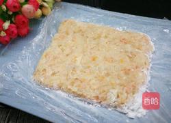 黄金虾饼的做法图解4