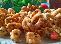 零食#芝麻麦花的做法图解25