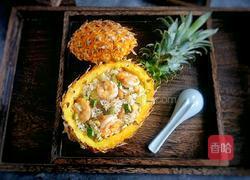 蝦仁菠蘿炒飯的做法圖解10