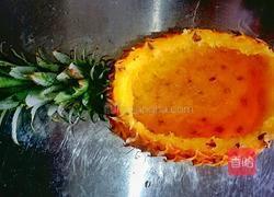 蝦仁菠蘿炒飯的做法圖解4