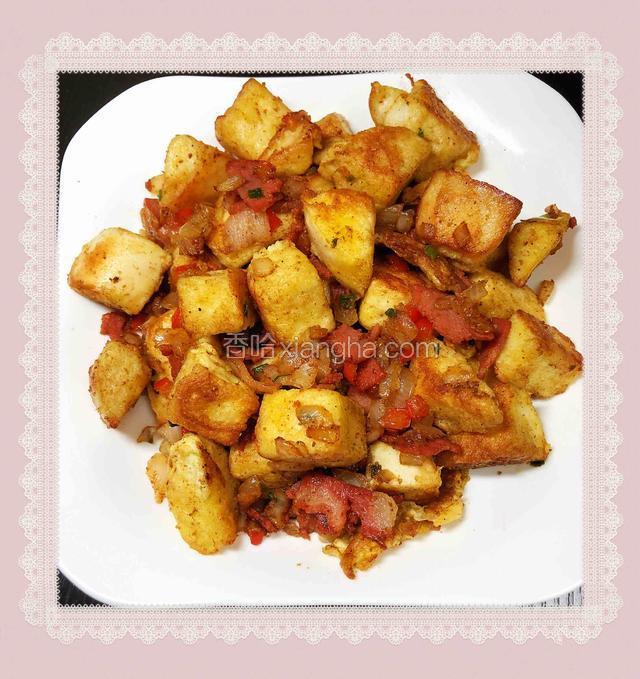 孜然培根炒馒头（改良版孜然炒馕）