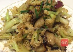 腊肉炒花菜的做法图解15