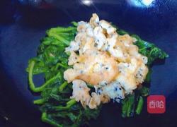 菠菜炒鸡蛋黑芝麻的做法图解10