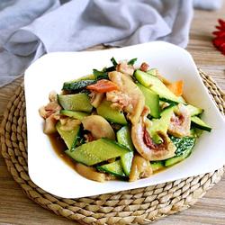 猪头肉炒黄瓜的做法[图]